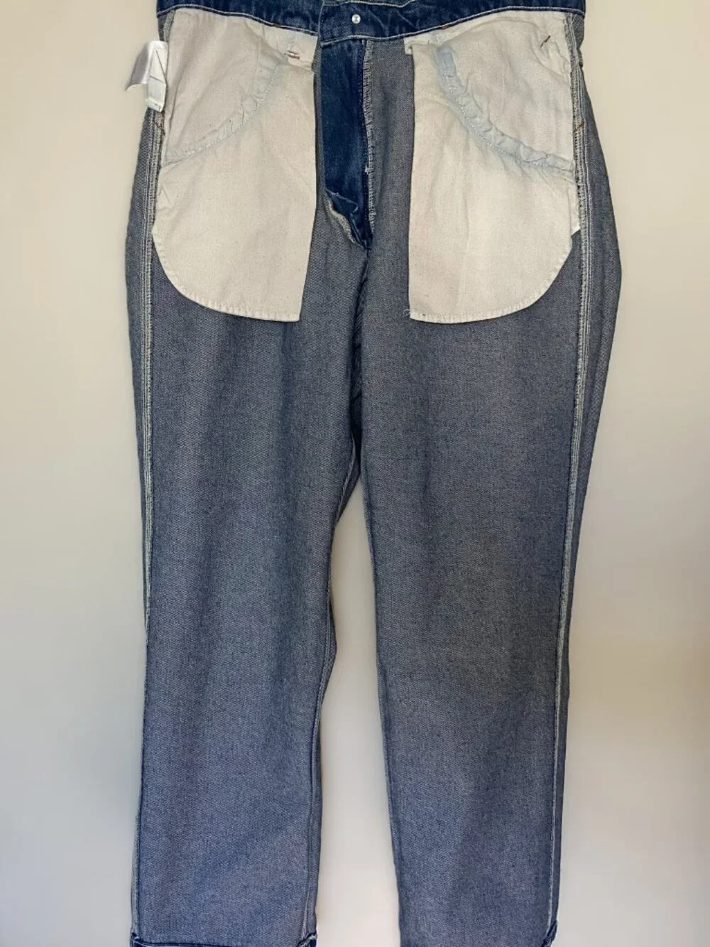 VAN’S jeans loose fit baggy skater heavy weight denim size 33 blue regular wash